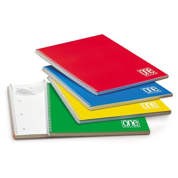 Blocchi spiralati colorati Blasetti A4 21x29,7cm - 1