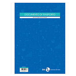 Blocco DDT - 225 x 297mm - 50 x 3 copie - BM Blocco DDT - 225 x 297mm - 50 x 3 copie - BM