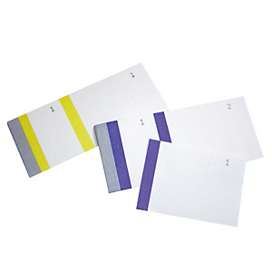 Blocs vendeur de 100 feuillets 6 x 13,5 cm Elve coloris assortis, le lot 10 Blocs vendeur de 100 feuillets 6 x 13,5 cm Elve coloris assortis, le lot 10