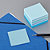 Blok Post-it® 3 M formaat 76 x 76 kleur Aquarel blauw - 3
