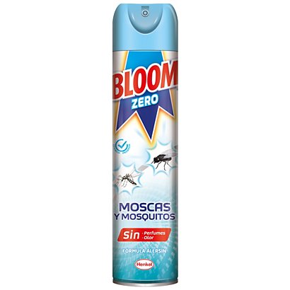 Bloom Zero Spray Insecticida contra Moscas y Mosquitos, 400 ml