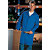 Blouse homme manches longues 100% coton bleu Bugatti, taille 36 / 38 - 3