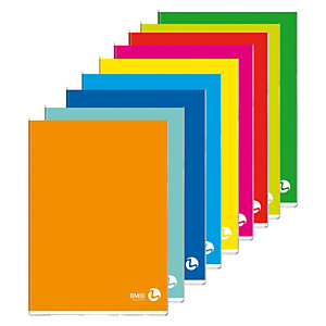 BM Maxiquaderno Color 80 Basic - A4 - quadretto 10mm - 80 fogli - 80gr BM Maxiquaderno Color 80 Basic - A4 - quadretto 10mm - 80 fogli - 80gr