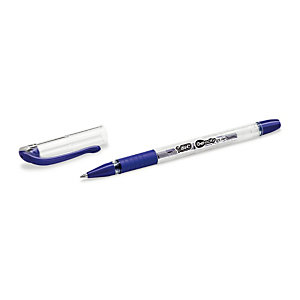 Boîte de 30 stylos encre gel Bic Gel-ocity Stic coloris bleu