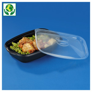 Boîte alimentaire plastique noire Marmipack®   - Best Price