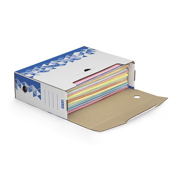 Boîte-archives bleue RAJA dos 10 cm - 3