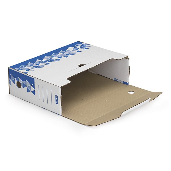 Boîte-archives bleue RAJA dos 10 cm - 2