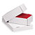 Boîte blanche télescopique
, simple cannelure, DIN A4 - 1