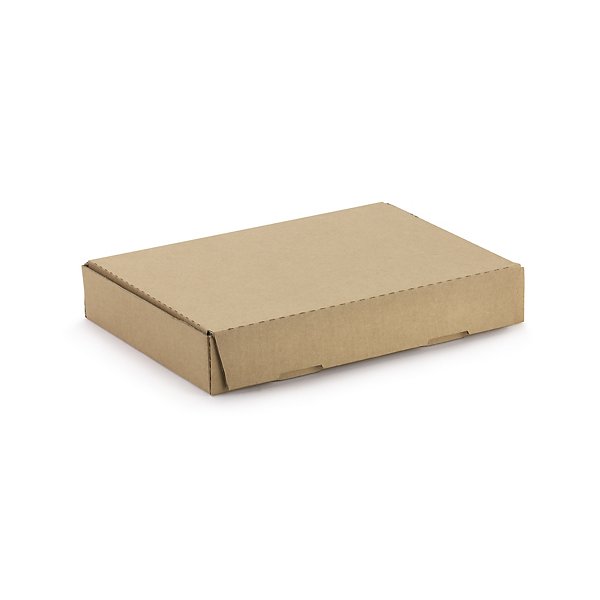 Boîte brune avec fermeture adhésive 65 x 45 x 5 cm - 2