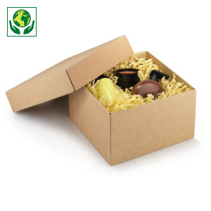 Boîte cadeau avec couvercle séparé Boîte cadeau avec couvercle séparé