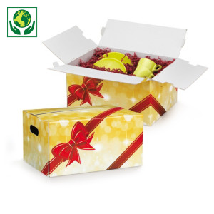 Boîte cadeau impression nœud Boîte cadeau impression nœud