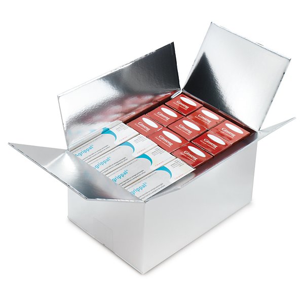 Boîte et caisse isotherme Isostar® 17,5 x 17,5 x 17,5 cm - 3