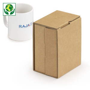 Boîte avec calage carton intégré pour mug