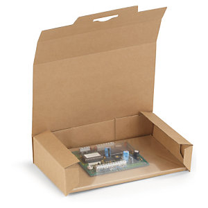 Boîte avec calage film pour appareil compact et ordinateur portable