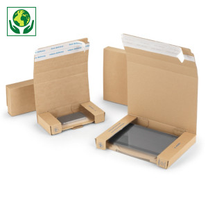 Boîte avec calage film pour smartphone ou tablette