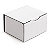 Boîte carton blanche d’expédition RAJA 10x8x6 cm - 5