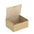 Boîte carton brune d’expédition RAJAPOST 25x20x10 cm - 1