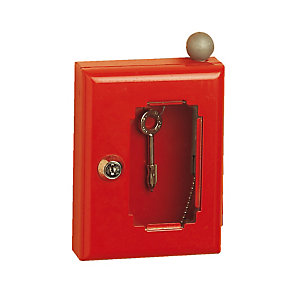 Boîte à clés de secours fermeture homologuée pompiers H520