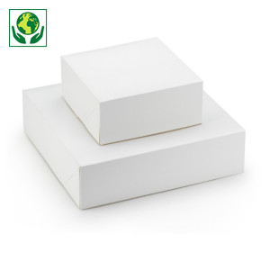 Boîte pâtissière carton blanche Boîte pâtissière carton blanche