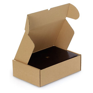 Boîte postale brune en carton Rigibox