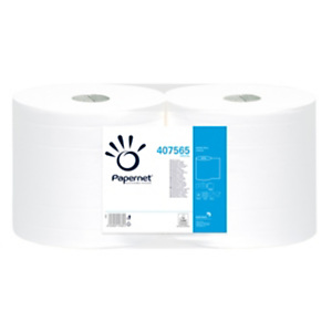 Bobina asciugatutto Special - 2 veli - microgoffrata - 18 gr - diametro 25 cm - 23,4 cm x 180 mt - bianco - Papernet Bobina asciugatutto Special - 2 veli - microgoffrata - 18 gr - diametro 25 cm - 23,4 cm x 180 mt - bianco - Papernet
