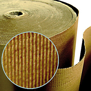 Bobina de cartón ondulado 90 cm. x 45 m. Bobina de cartón ondulado 90 cm. x 45 m.