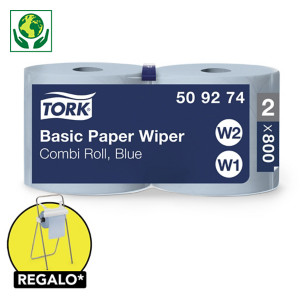 Bobina de papel de secado básico 2 capas TORK