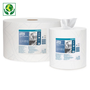Bobines d'essuyage Industrial roll blanc Tork Bobines d'essuyage Industrial roll blanc Tork