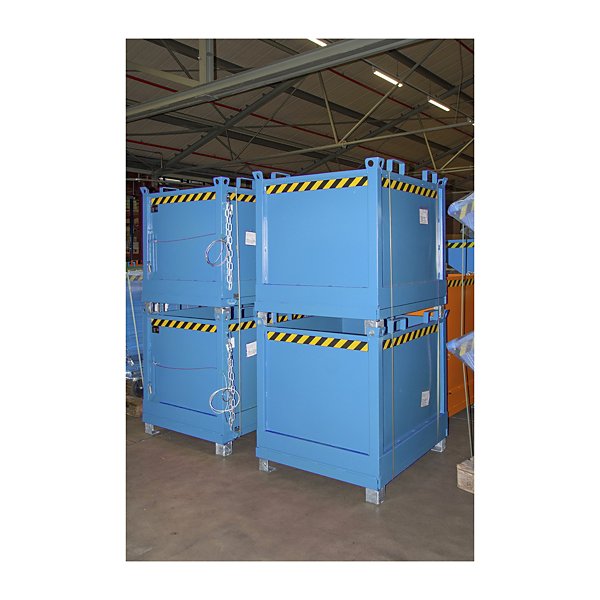 Bodemklepcontainer Bauer 104 x 124,5 x 114,5 cm groen - 3