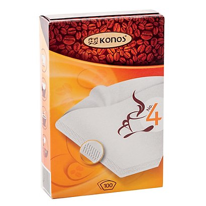 Boite de 100 filtres à café KONOS - 1
