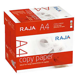 Boite de 2500 feuilles papier RAJA Copy format A4 80 g Boite de 2500 feuilles papier RAJA Copy format A4 80 g