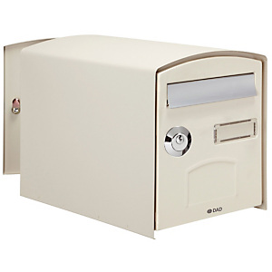 Boite aux lettres double face Dome ton pierre 1013 Boite aux lettres double face Dome ton pierre 1013