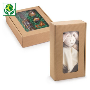 Boîte pliante avec fenêtre collection HEVEA Boîte pliante avec fenêtre collection HEVEA