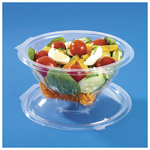 Boîte salade à couvercle support Sekipack 750 cc
