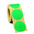 Bollini adesivi removibili in rotolo, Diametro 50 mm, Verde (confezione 500 pezzi) - 1