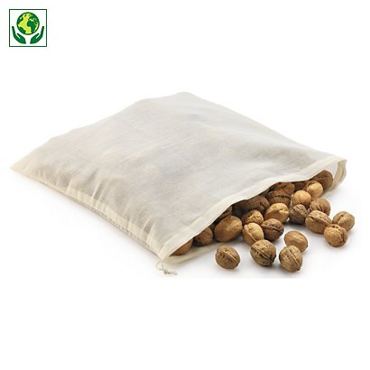 Bolsa de algodón tejido de agricultura ecológica - 1