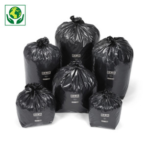 Bolsa de basura 100% reciclada estándar RAJA®