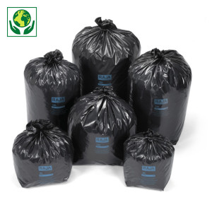 Bolsa de basura 100% reciclada resistente RAJA® Bolsa de basura 100% reciclada resistente RAJA®