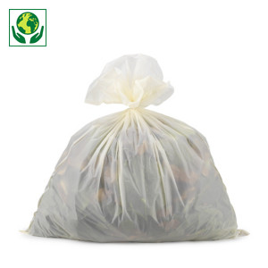 Bolsa de basura compostable