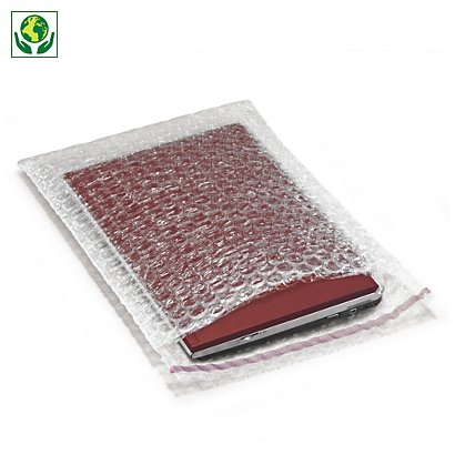 Bolsa de burbujas reciclada con cierre adhesivo RAJA® 30x40cm - 1
