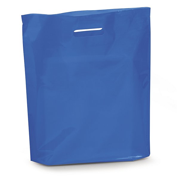 Bolsa color con asas troqueladas plástico 70% reciclado - 2