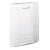 Bolsa plástico 70% reciclado blanca con asas troqueladas RAJA® 35x45x8cm - 1