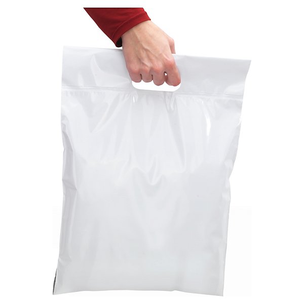 Bolsa de plástico con cierre adhesivo y asas - Últimas unidades - 3