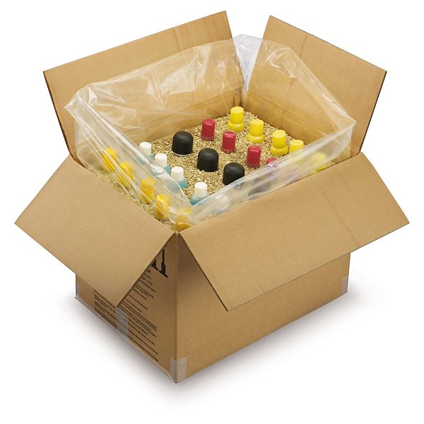 Bolsa de plástico con fuelles 100 micras/Galga 400 100% reciclado RAJA® - 3