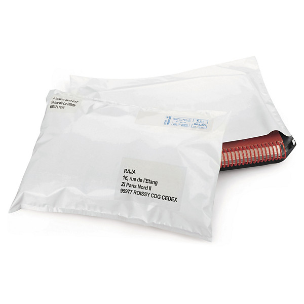 Bolsa de plástico reciclado opaca 80 micras RAJA® - 1