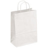 Bolsas de papel, 28 x 36 x 12 cm, blanco Bolsas de papel, 28 x 36 x 12 cm, blanco