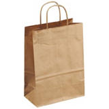 Bolsas de papel, 28 x 36 x 12 cm, marrón Bolsas de papel, 28 x 36 x 12 cm, marrón