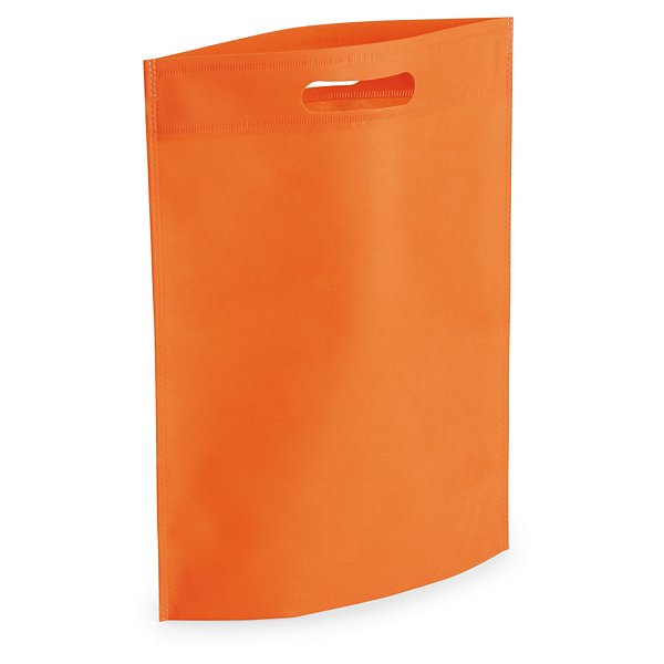 Bolsas de tejido sin tejer con asas troqueladas y fuelle en la base - Últimas unidades - 13