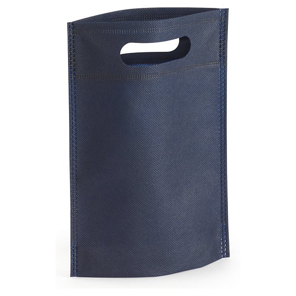 Bolsas de tejido sin tejer con asas troqueladas y fuelle en la base - Últimas unidades - 3