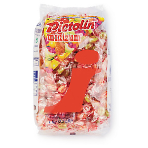 Bonbons acidulés parfum exotique sachet 1 kg